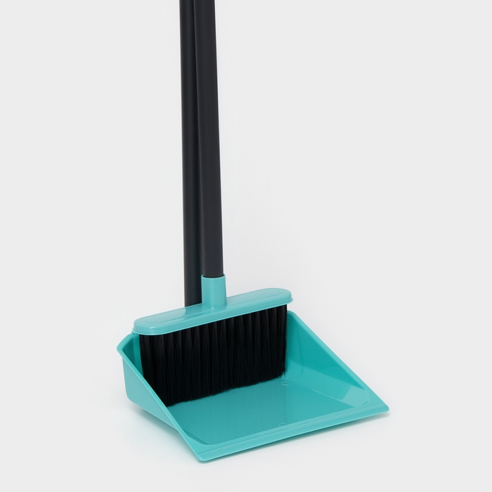 Щётка для пола с совком «Практик», цвет МИКС Щётка для пола с совком «Практик», цвет МИКС