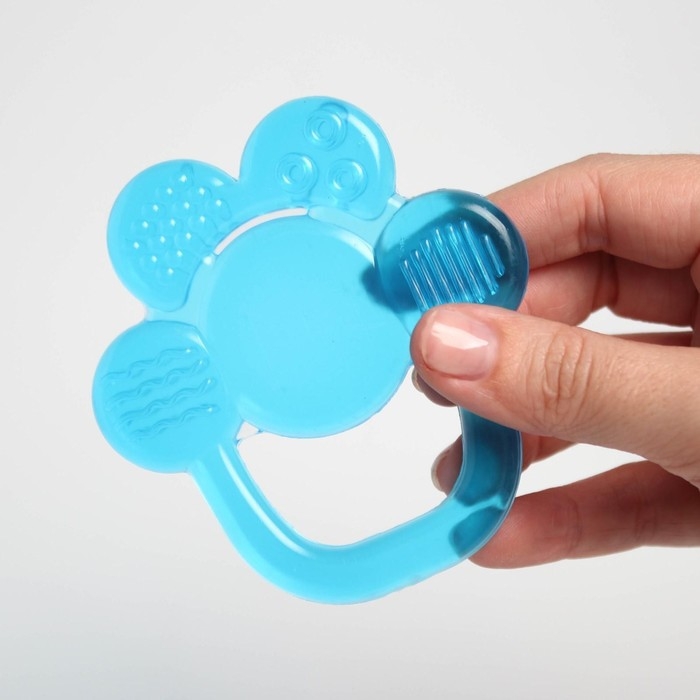 Прорезыватель охлаждающий с водой «Цветок», цвет МИКС, Крошка Я