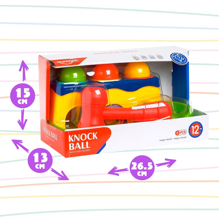 Стучалка «Светофор», с молоточком Стучалка «Светофор», с молоточком