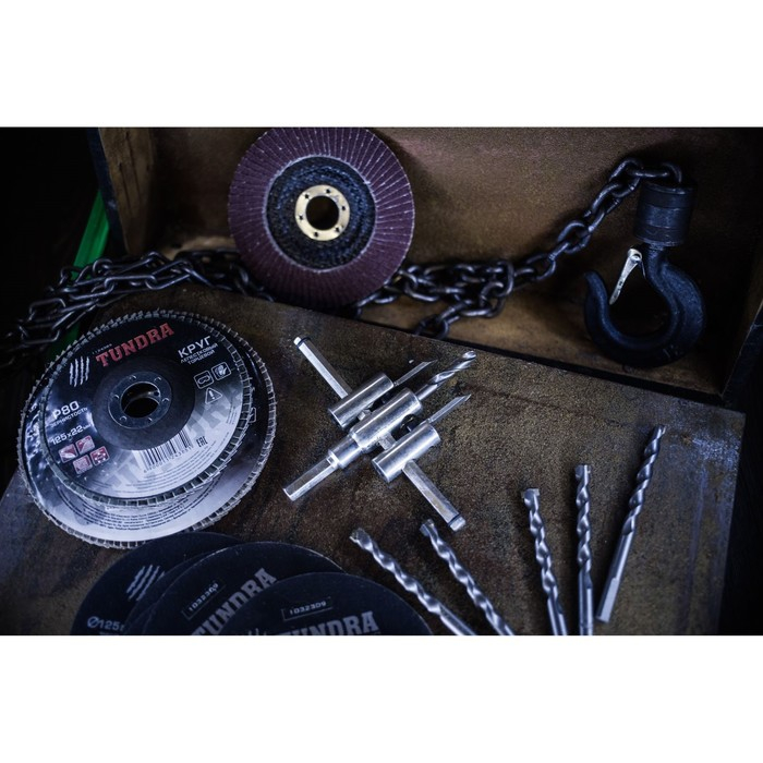 Сверло круговое регулируемое по дереву ТУНДРА  Сверло круговое регулируемое по дереву ТУНДРА "Балеринка", 30 - 120 мм