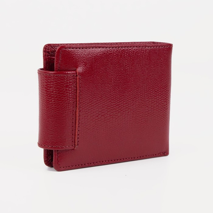 Кошелёк женский на магните, цвет красный Кошелёк женский на магните, цвет красный