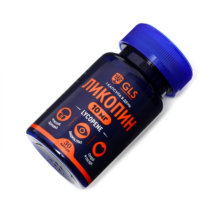 Ликопин GLS поддержание молодости и красоты, 30 капсул по 400 мг Ликопин GLS поддержание молодости и красоты, 30 капсул по 400 мг