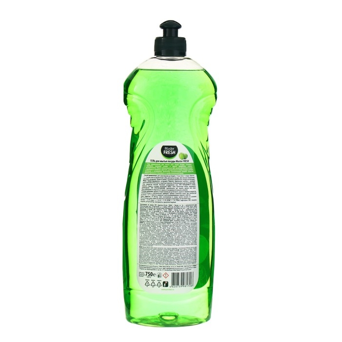 Гель-бальзам Mater FRESH для мытья посуды, формула GOLD, яблоко, 750 мл Гель-бальзам Mater FRESH для мытья посуды, формула GOLD, яблоко, 750 мл