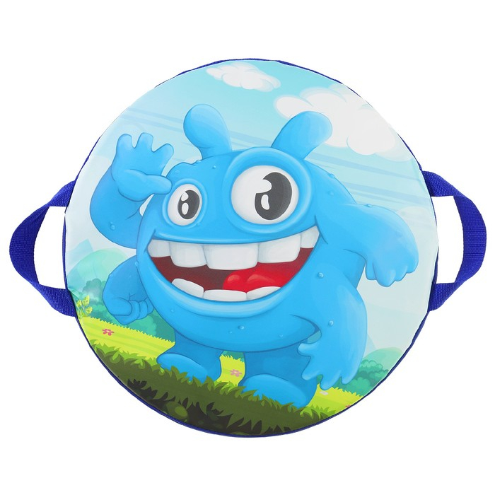 Санки-ледянки «Зубастик», d=45 см Санки-ледянки «Зубастик», d=45 см