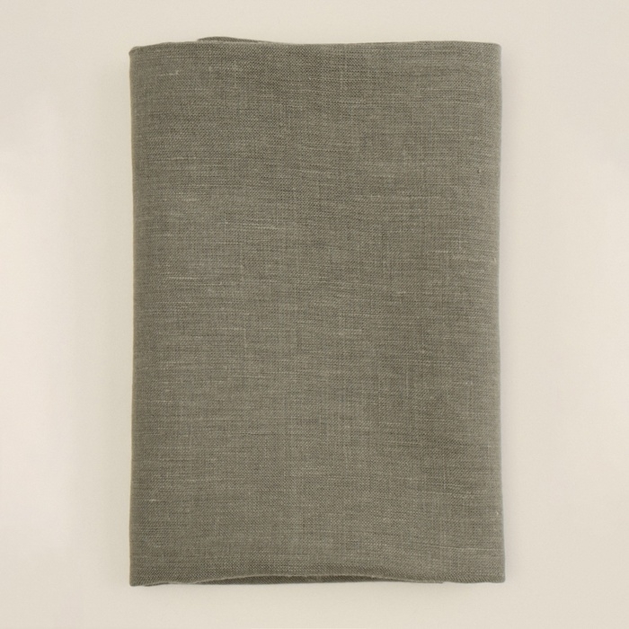 Декоративная наволочка SL Home Linen 40*40 см, цв. зеленый, 100%лён Декоративная наволочка SL Home Linen 40*40 см, цв. зеленый, 100%лён