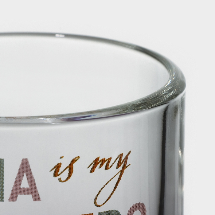 Кружка стеклянная «Фитнес. Мама», 320 мл Кружка стеклянная «Фитнес. Мама», 320 мл