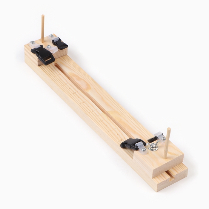 Набор для плетения из паракорда, 10 предметов, с деревянным станком, иглами, фастексами Набор для плетения из паракорда, 10 предметов, с деревянным станком, иглами, фастексами