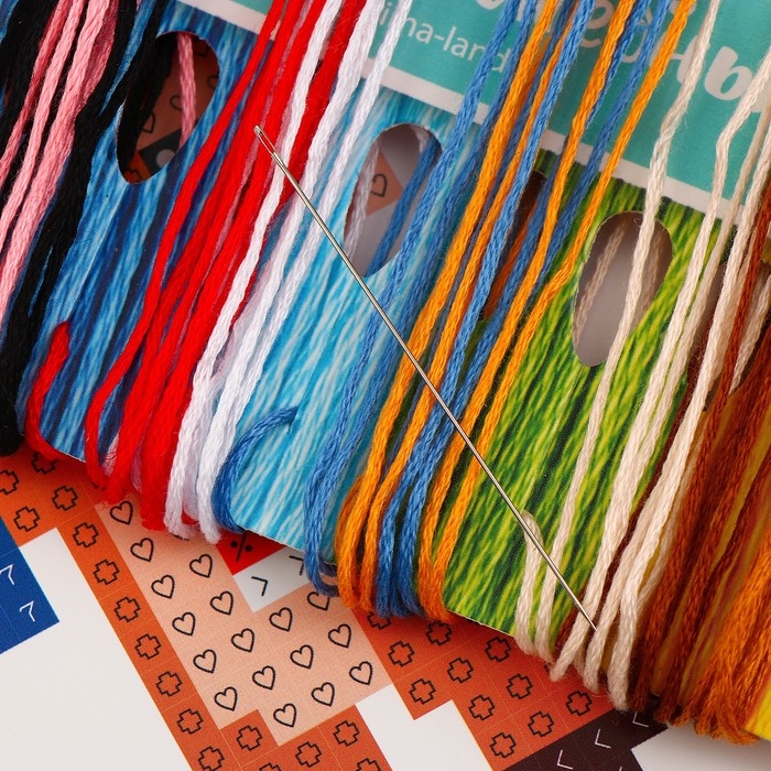 Вышивка крестиком на новый год на деревянной канве «Сладкий Новый год», новогодний набор для творчества Вышивка крестиком на новый год на деревянной канве «Сладкий Новый год», новогодний набор для творчества