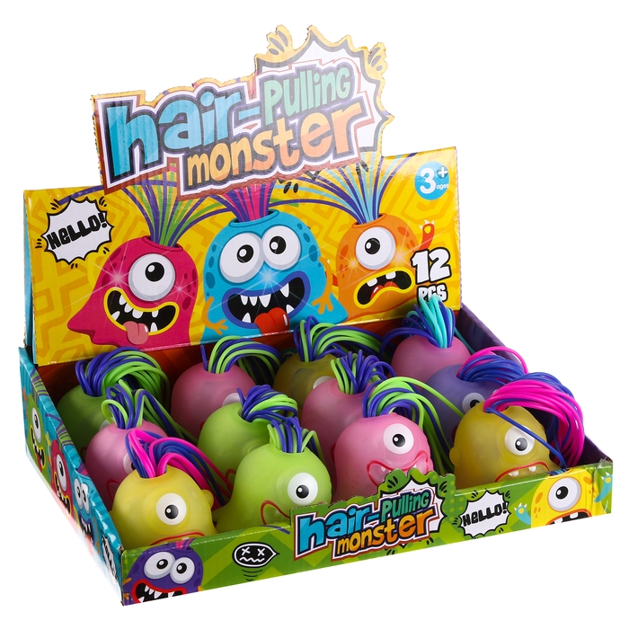 Развивающая игрушка «Монстрик» звуковая, виды МИКС