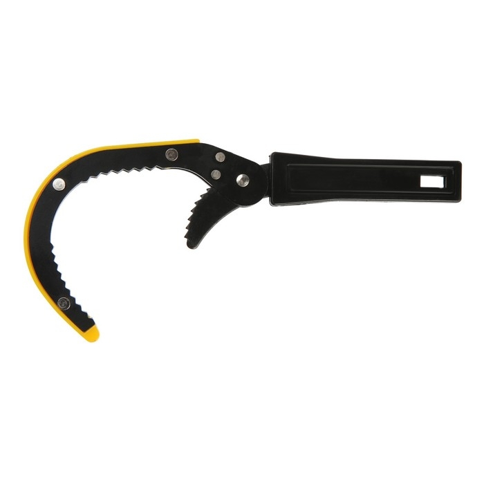 Съемник масляного фильтра ТУНДРА, тип  Съемник масляного фильтра ТУНДРА, тип "серп", 75 - 95 мм