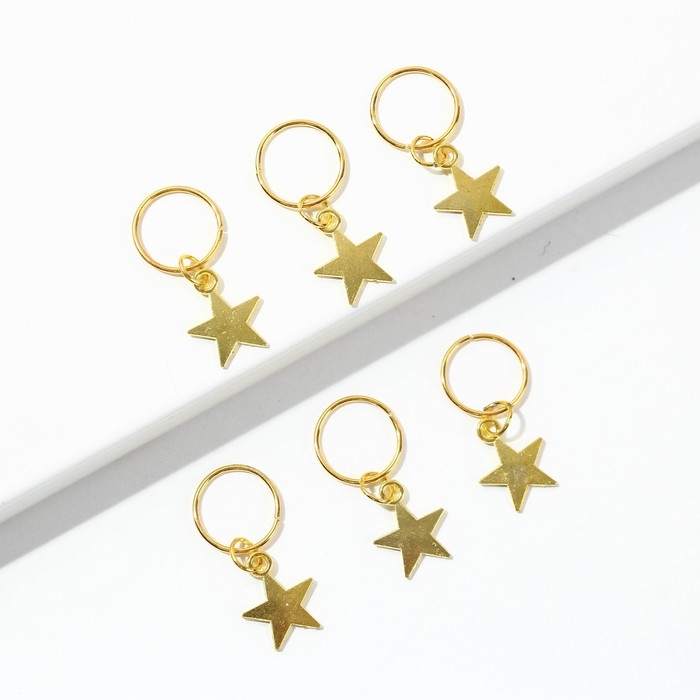 Заколки пирсинг для волос «Завораживай своей красотой», 6 шт. Заколки пирсинг для волос «Завораживай своей красотой», 6 шт.