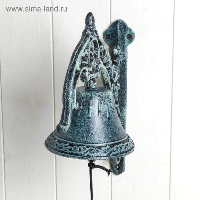 Колокол сувенирный чугун  Колокол сувенирный чугун "Узорный" 30х28х12,5 см