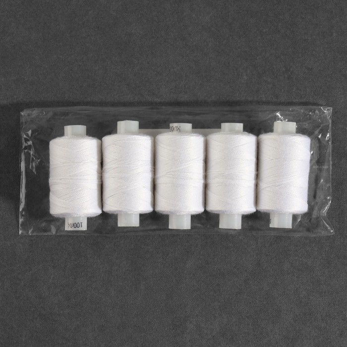 Нитки 100ЛХ, 200 м, цвет белый №0101, цена за 1 штуку Нитки 100ЛХ, 200 м, цвет белый №0101, цена за 1 штуку