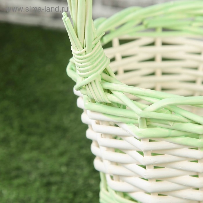 Набор корзин, 2 шт, 27×19/32 см, 23×16/27 см, ива Набор корзин, 2 шт, 27×19/32 см, 23×16/27 см, ива