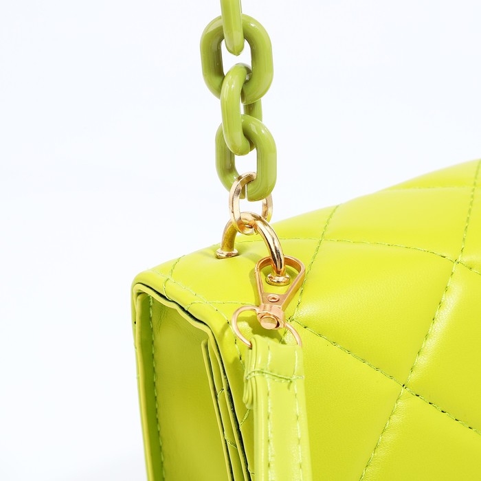 Сумка-мессенджер на магните, цвет зелёный Сумка-мессенджер на магните, цвет зелёный