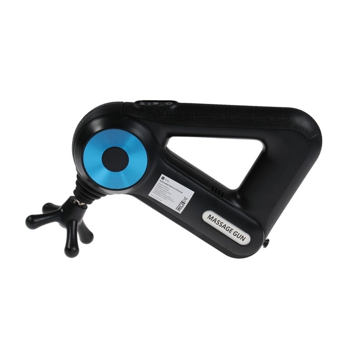 Массажёр для тела Windigo LEM-11, перкуссионный, 25 Вт, 12 насадок, 5 режимов, черный Массажёр для тела Windigo LEM-11, перкуссионный, 25 Вт, 12 насадок, 5 режимов, черный