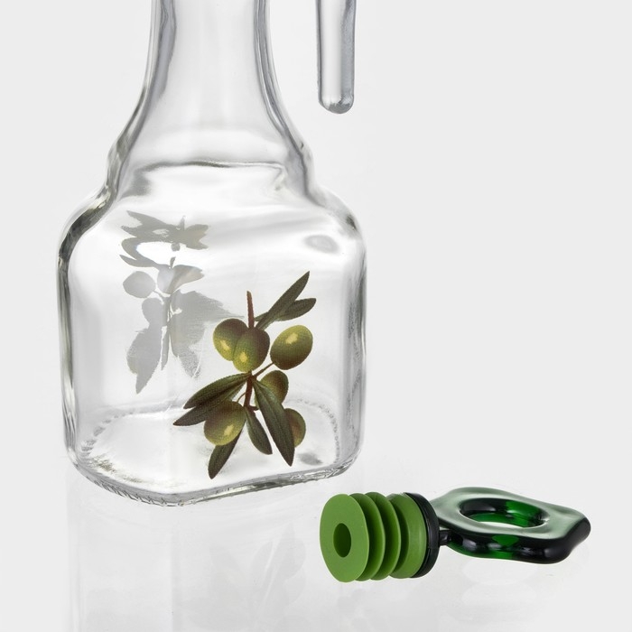 Бутылка стеклянная для соуса и масла «Олива», 275 мл