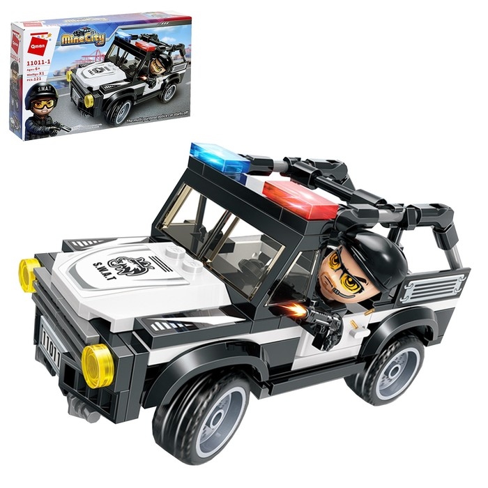 Конструктор Полиция «Стражи города», 4 вида МИКС Конструктор Полиция «Стражи города», 4 вида МИКС