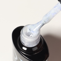 Гель лак для ногтей, «MILK POTAL», 3-х фазный, 8мл, LED/UV, цвет белый/сиреневый (04)