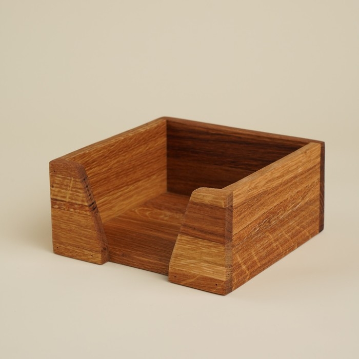 Салфетница из дуба Sima-Land Home, 14,5×14,5×7 см Салфетница из дуба Sima-Land Home, 14,5×14,5×7 см