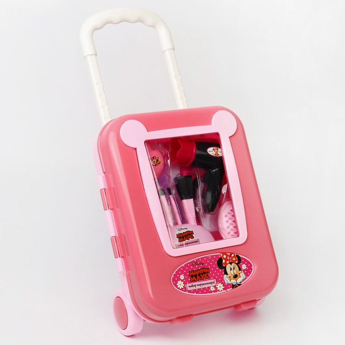 Набор парикмахера, в чемоданчике, МИКС, Минни Маус Набор парикмахера, в чемоданчике, МИКС, Минни Маус