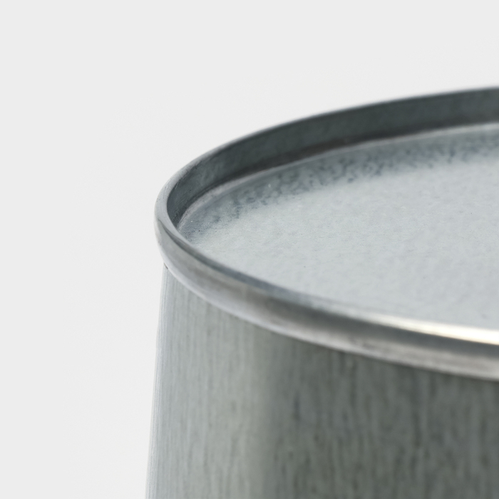 Вазон оцинкованный без ручек, 9 л, h=39 см, ГОСТ Вазон оцинкованный без ручек, 9 л, h=39 см, ГОСТ