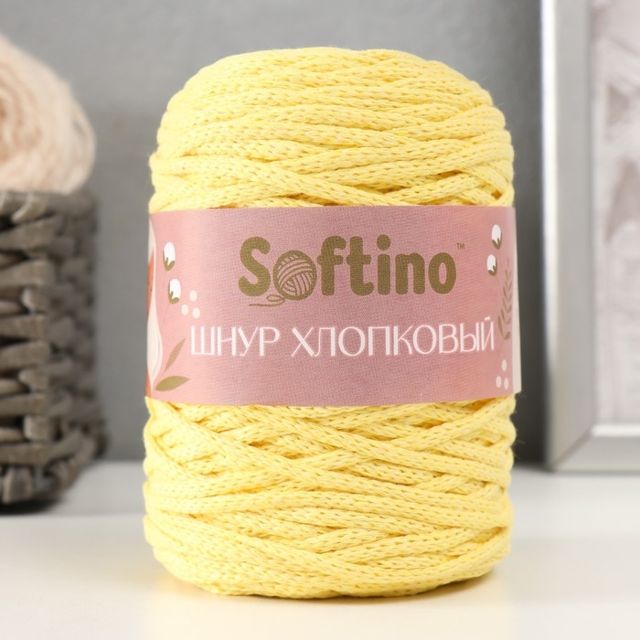 Шнур для вязания без сердечника 70% хлопок, 30% полиэстер ширина 3мм 100м/160±10гр (123) Шнур для вязания без сердечника 70% хлопок, 30% полиэстер ширина 3мм 100м/160±10гр (123)