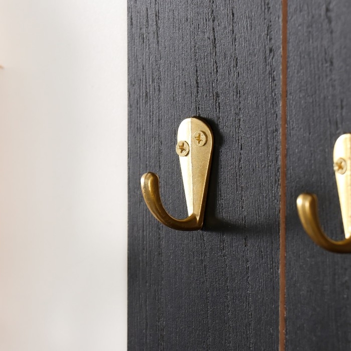 Крючки декоративные дерево Крючки декоративные дерево "Кофейный аромат" 30,3х20х3 см