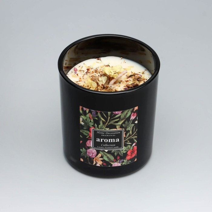 Свеча ароматическая в стакане  Свеча ароматическая в стакане "Aroma Art", английская груша и фрезия