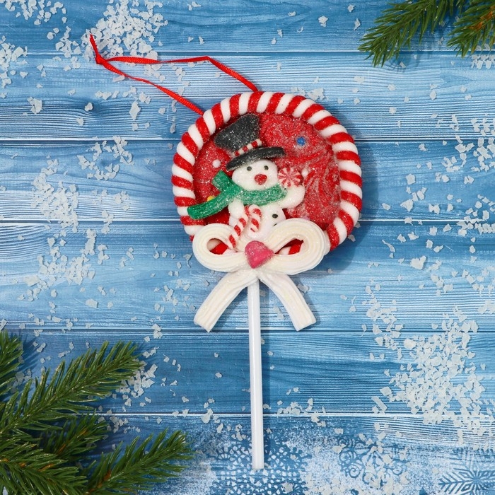 Украшение ёлочное Украшение ёлочное "Сладость Рождества" 8х16 см, микс