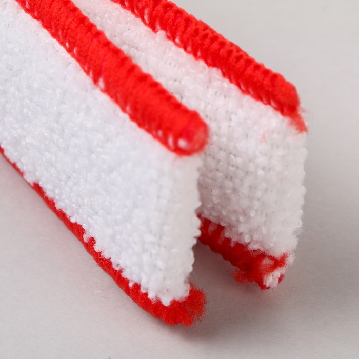 Щетка для чистки труднодоступных мест в салоне авто, 16 см, бело-красный Щетка для чистки труднодоступных мест в салоне авто, 16 см, бело-красный