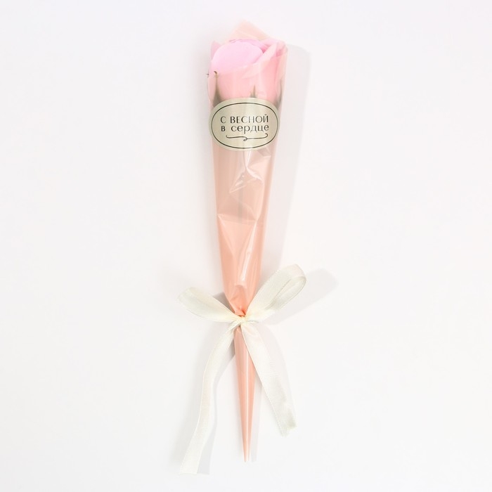 Мыло лепестковое «Весна в сердце», 1 шт, аромат цветочный, ЧИСТОЕ СЧАСТЬЕ