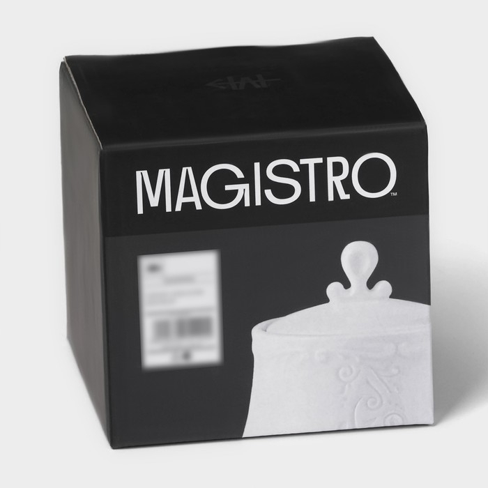 Сахарница фарфоровая Magistro Kingdom, 250 мл Сахарница фарфоровая Magistro Kingdom, 250 мл