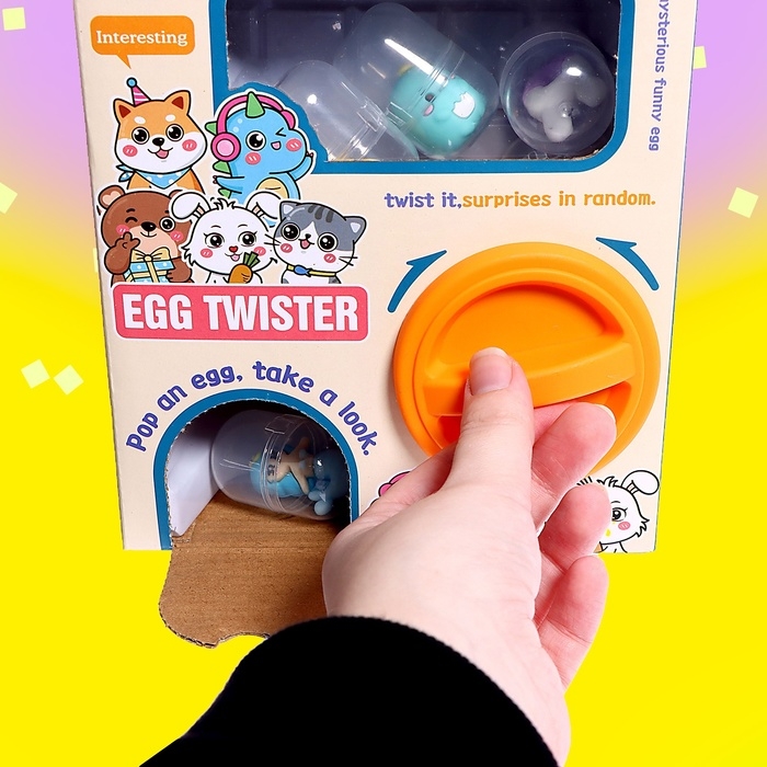 Детский игровой автомат «Питомцы» с игрушками, в наборе 6 шаров-сюрпризов Детский игровой автомат «Питомцы» с игрушками, в наборе 6 шаров-сюрпризов