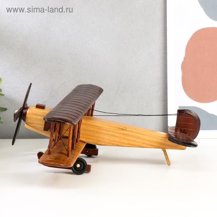 Сувенир дерево  Сувенир дерево "Ретро. Самолет" МИКС 11,5х35,5х30 см