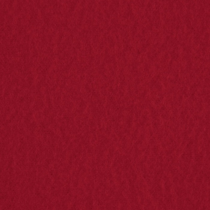 Лоскут флис, односторонний, 50 × 50 см, 190 г/м, цвет красный №1B