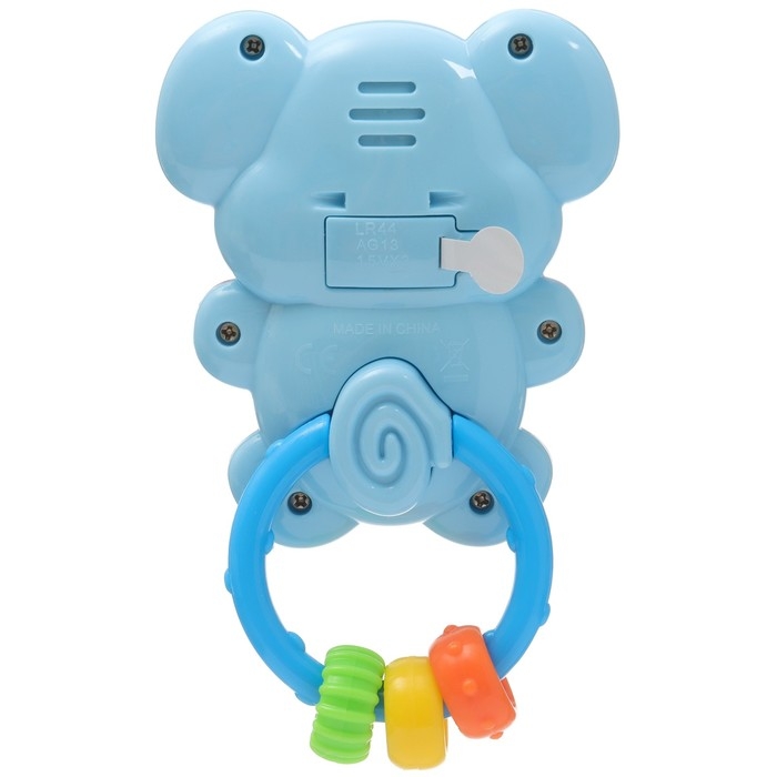 Музыкальная погремушка «Слоник», светится, Крошка Я Музыкальная погремушка «Слоник», светится, Крошка Я