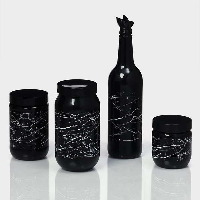 Бутылка стеклянная для соуса и масла «Марбл», 750 мл Бутылка стеклянная для соуса и масла «Марбл», 750 мл