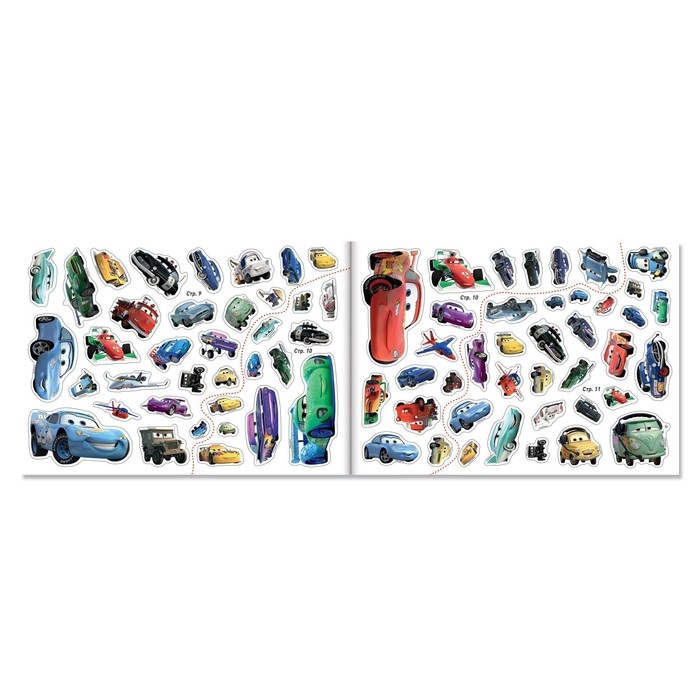 Набор альбомов 100 и 250 наклеек «Друзья», 3 шт., Тачки Набор альбомов 100 и 250 наклеек «Друзья», 3 шт., Тачки