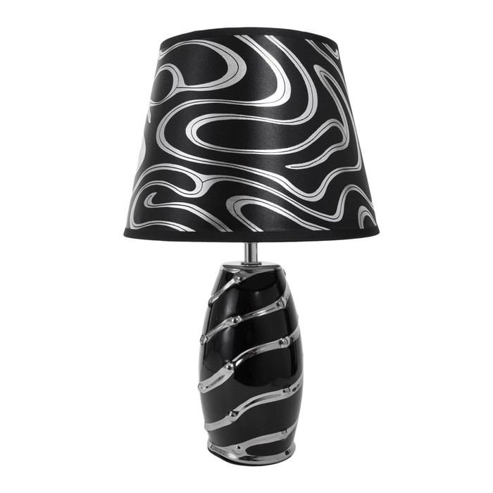 Настольная лампа 32156/1 E14 40Вт черный 22х22х38 см RISALUX