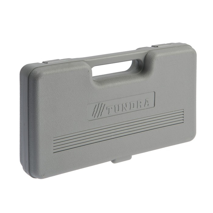 Набор инструментов в кейсе ТУНДРА, автомобильный, 1/2 Набор инструментов в кейсе ТУНДРА, автомобильный, 1/2", 17 предметов