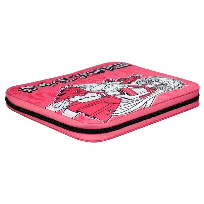 Пенал-футляр мягкий 190 х 230 х 30 мм, текстильный, Феникс Пенал-футляр мягкий 190 х 230 х 30 мм, текстильный, Феникс "Розовая девушка" 64997