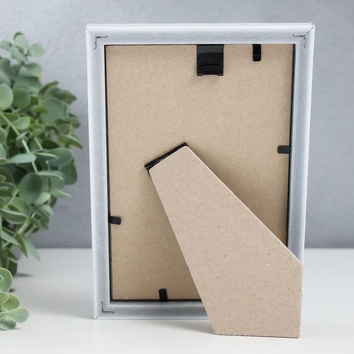 Фоторамка пластик Фоторамка пластик "Арона" 10x15 см, белый