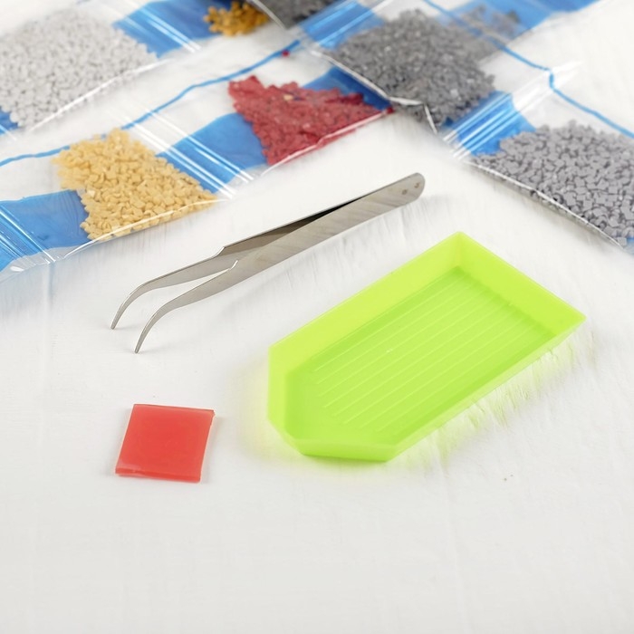 Новогодняя алмазная мозаика с полным заполнением на холсте «Новый год. Рождественская ночь», 22 х 32 см Новогодняя алмазная мозаика с полным заполнением на холсте «Новый год. Рождественская ночь», 22 х 32 см