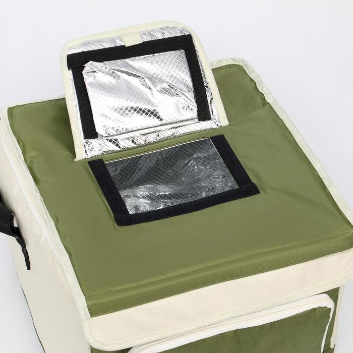 Термосумка холодильник для еды  Термосумка холодильник для еды "Мастер К.", 30 л., сохраняет тепло 10 ч, 26 х 33 х 34 см