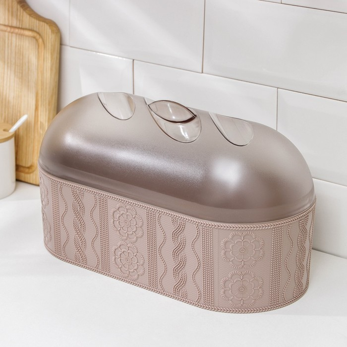 Хлебница «Меланж», цвет бежевый