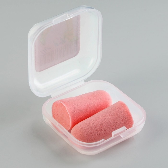 Беруши в контейнере «Ты супер», 3 х 1,5 см Беруши в контейнере «Ты супер», 3 х 1,5 см