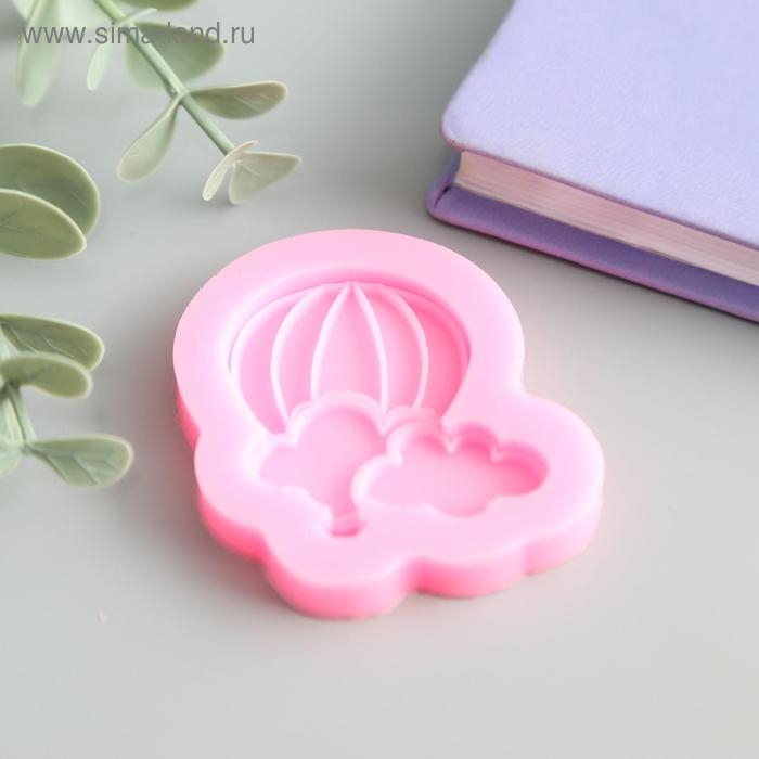 Молд силикон Молд силикон "Воздушный шар и облачка" 0,8х6х5 см