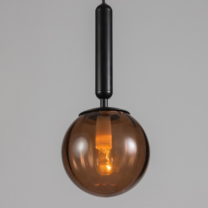 Светильник BayerLux Светильник BayerLux "Джавиер" Е14 40Вт черно-янтарный 15х15х35-185 см