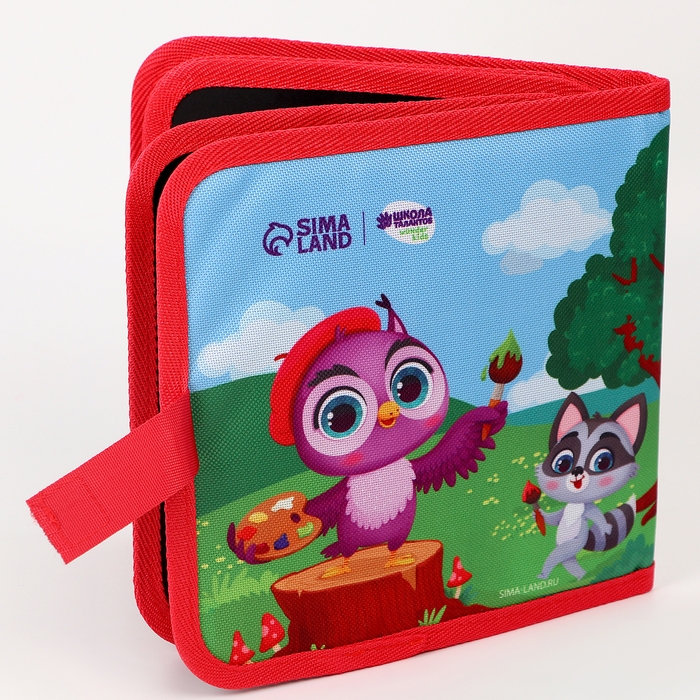 Альбом для рисования многоразовая «Весёлые зверята», 8 страниц